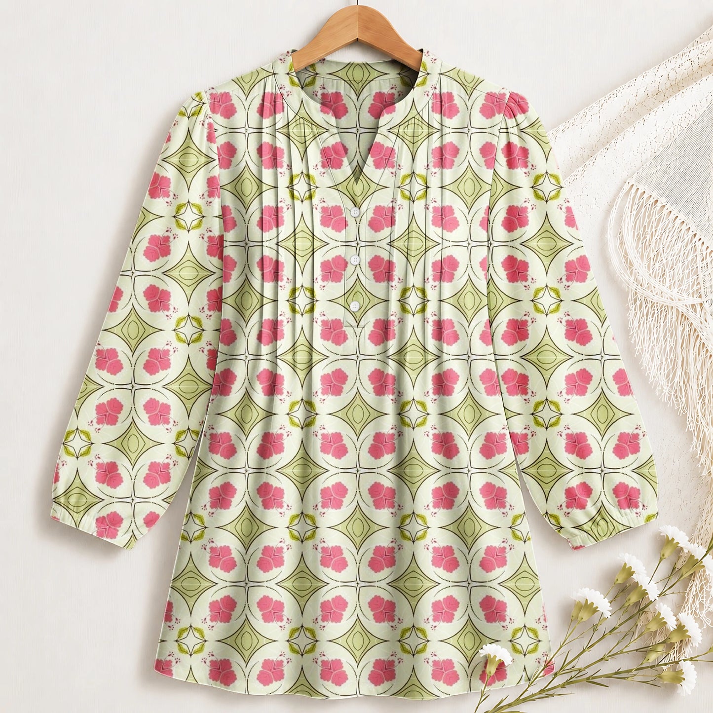 Blushing Garden Blouse