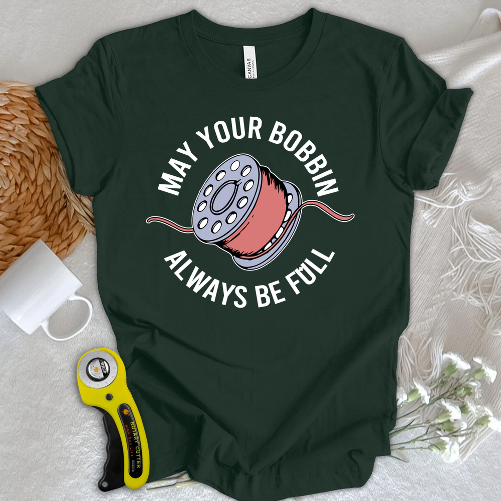 Full Bobbin Blessing T-shirt