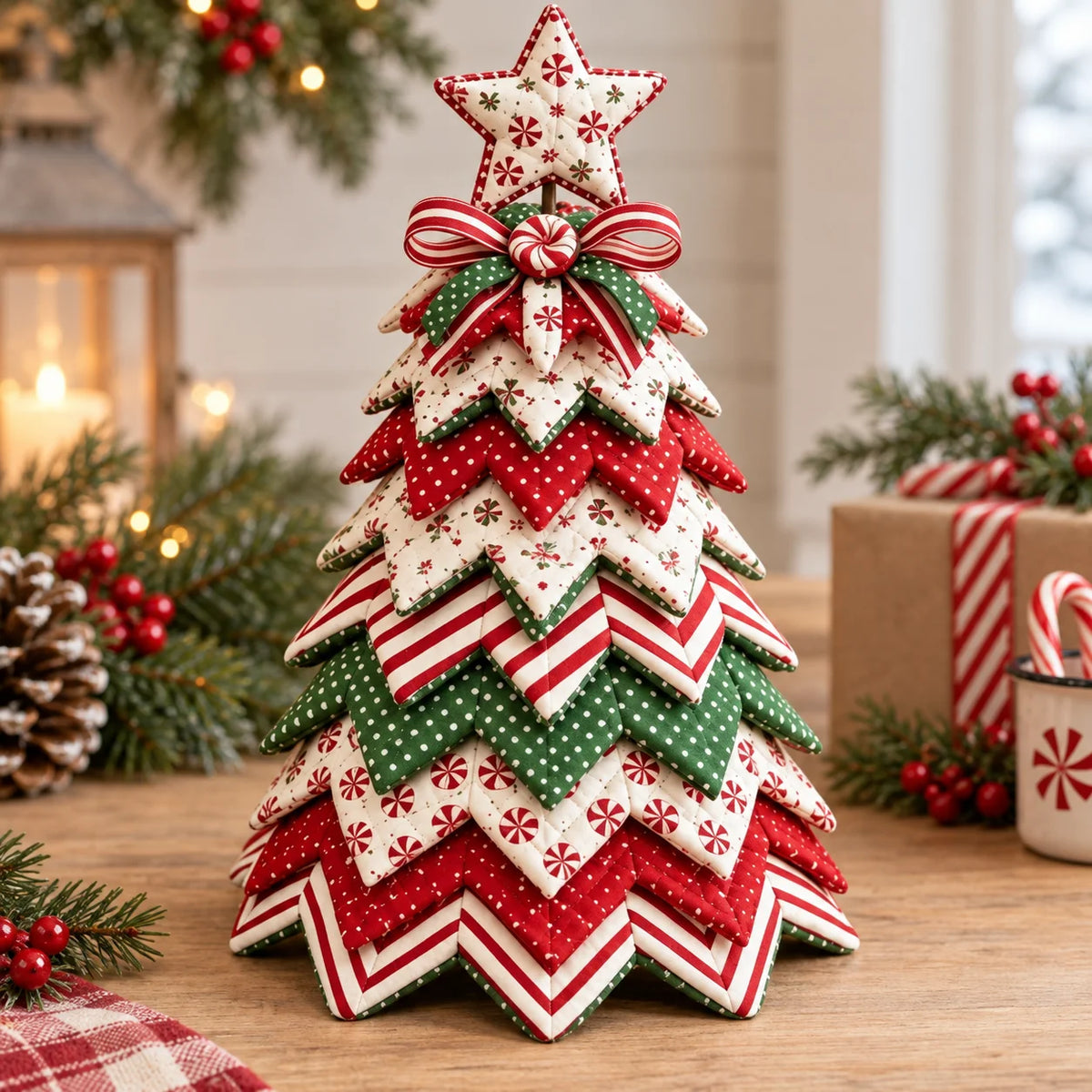 Colorful Stars Handmade Christmas Tree Kit
