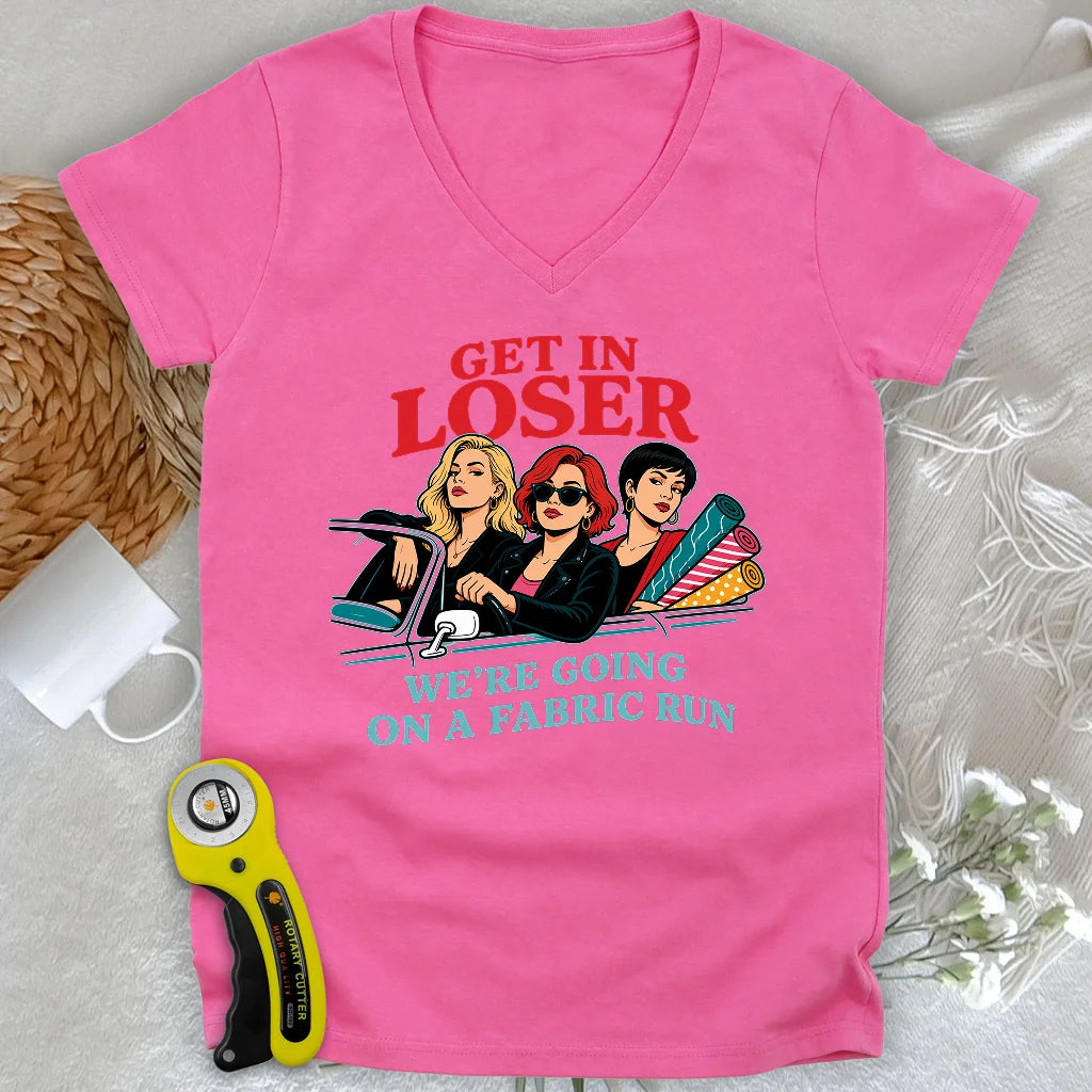 No Self Control Lady V-neck