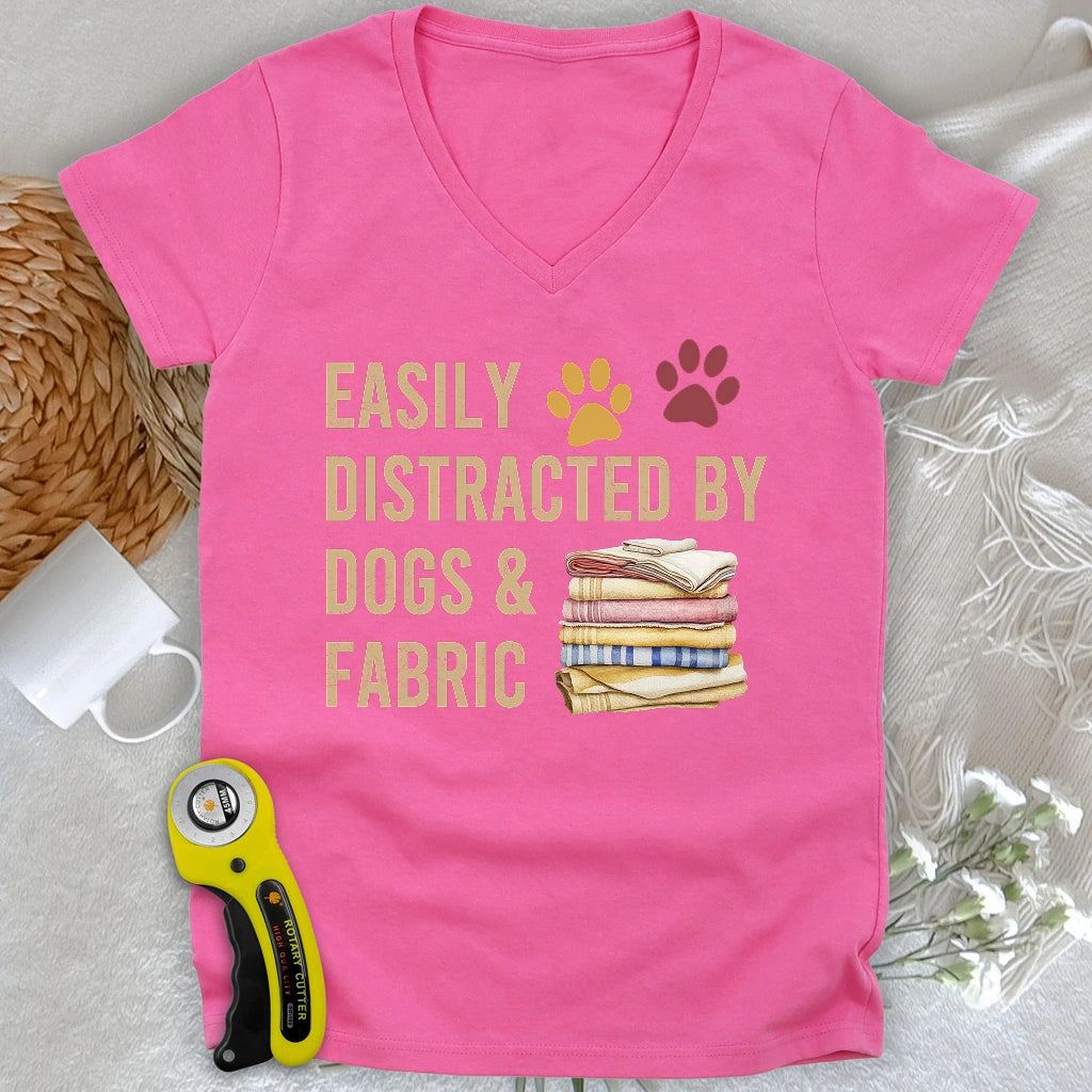 Paws & Patterns Lady V-neck