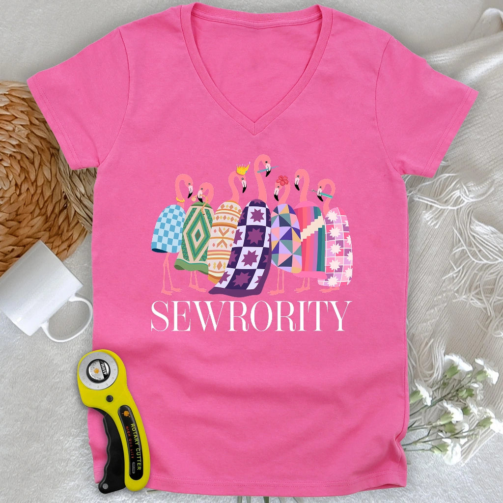Sewrority Sisters Lady V-neck