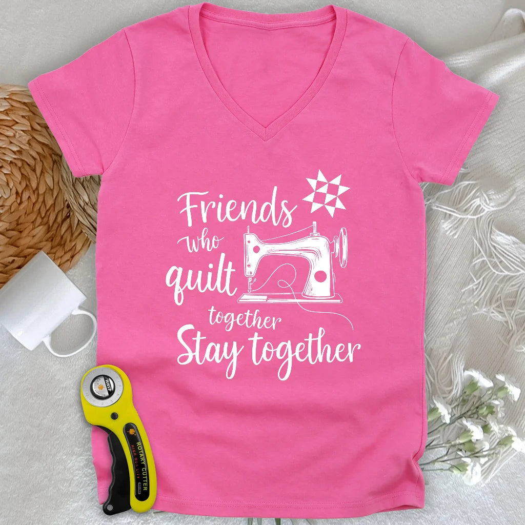 Stay Together Lady V-neck
