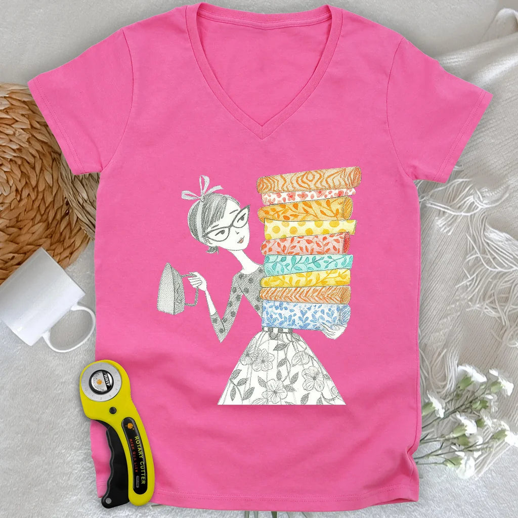 The Scissor Queen Lady V-neck