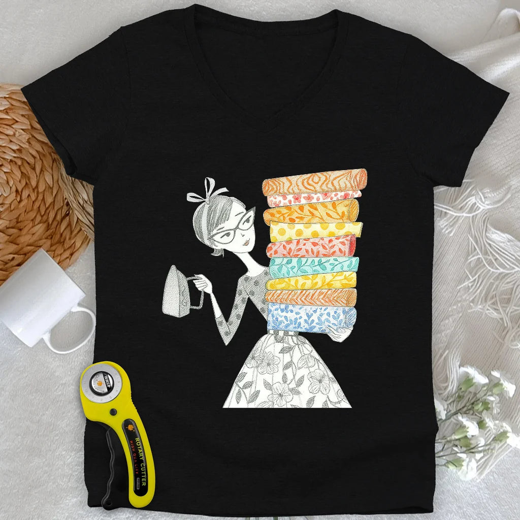 The Scissor Queen Lady V-neck