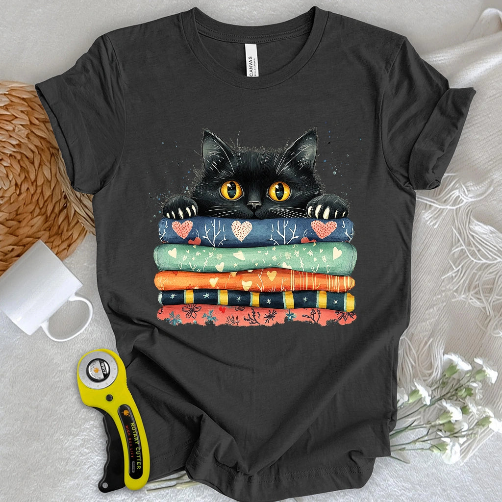Cat On The Fabric T-shirt