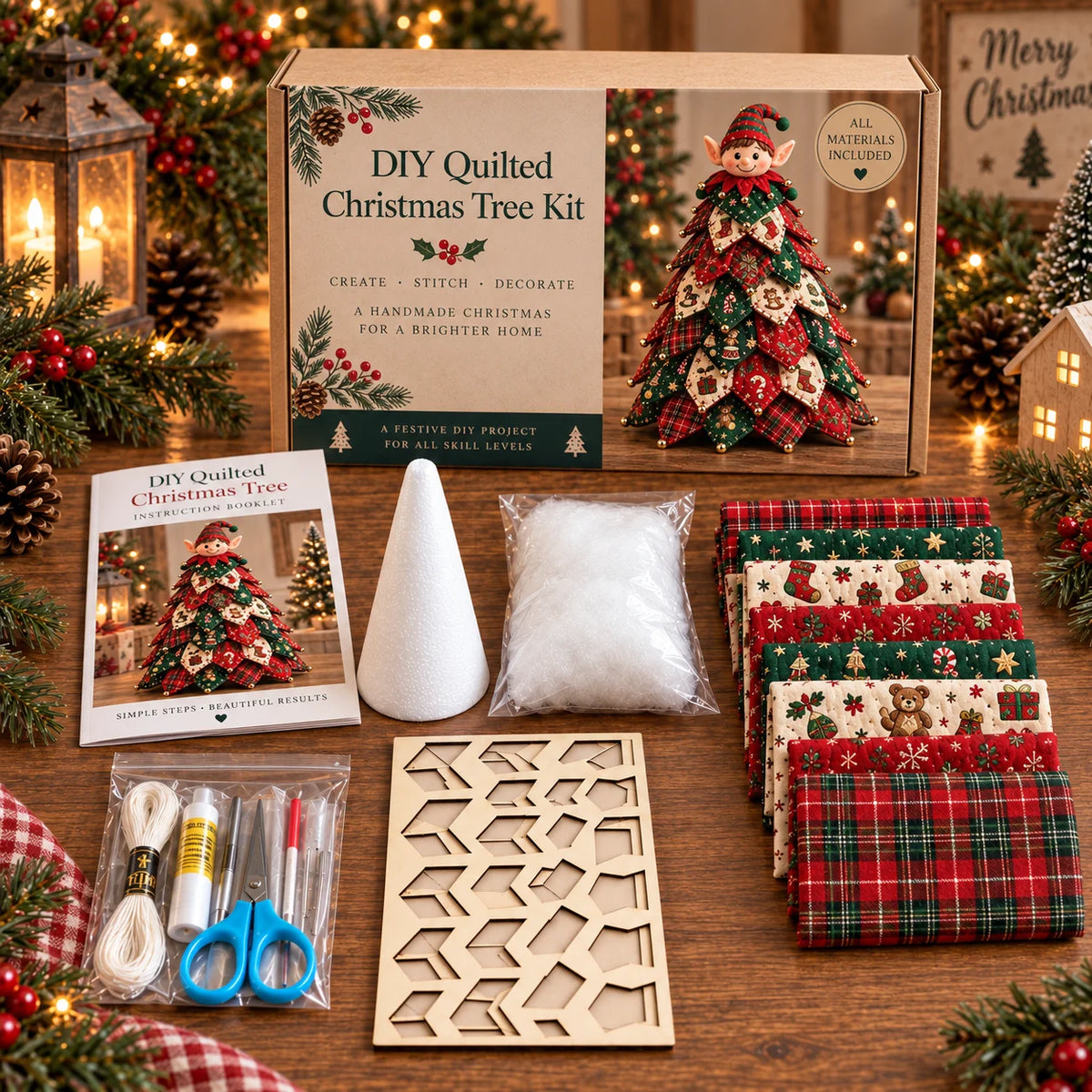 Elves Handmade Christmas Tree Kit
