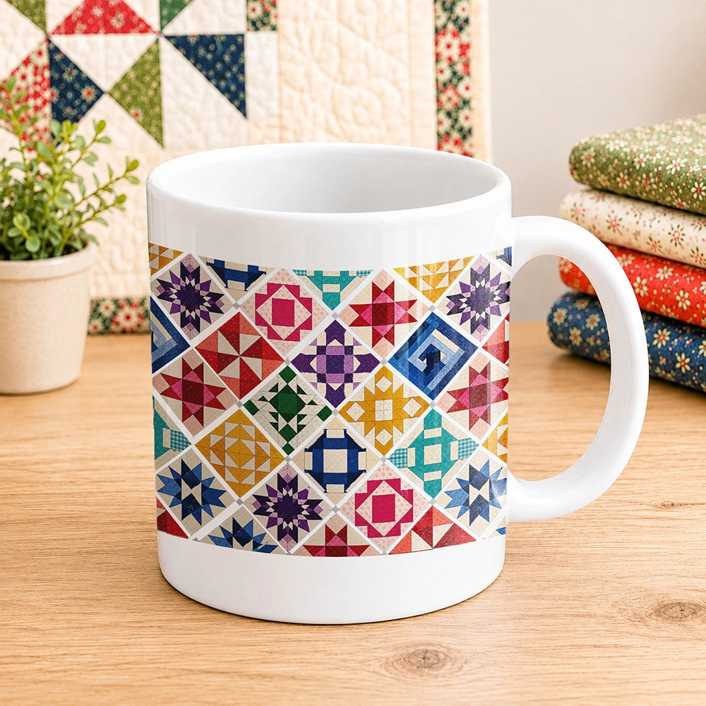 Jewerly Patchwork 11oz Mug
