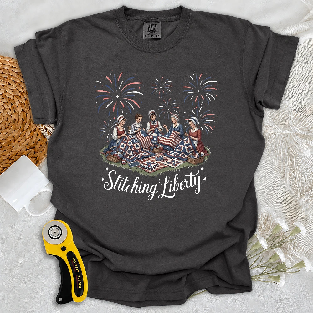 Comfort Colors Stitching Liberty T-Shirt