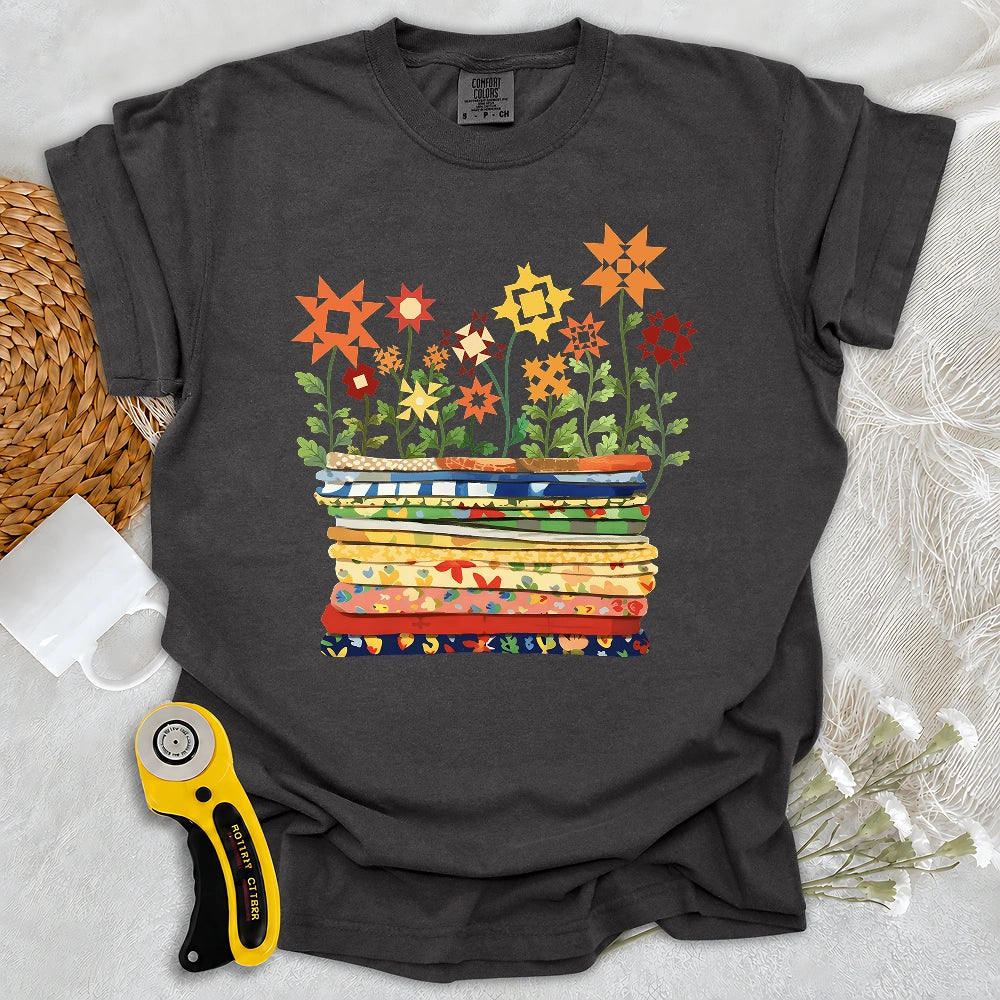 Comfort Colors Where Quilts Bloom T-shirt