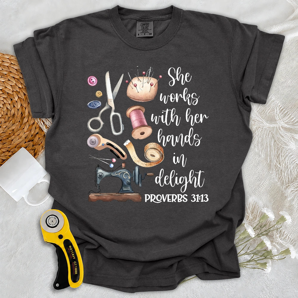 Comfort Colors Work In Delight T-shirt