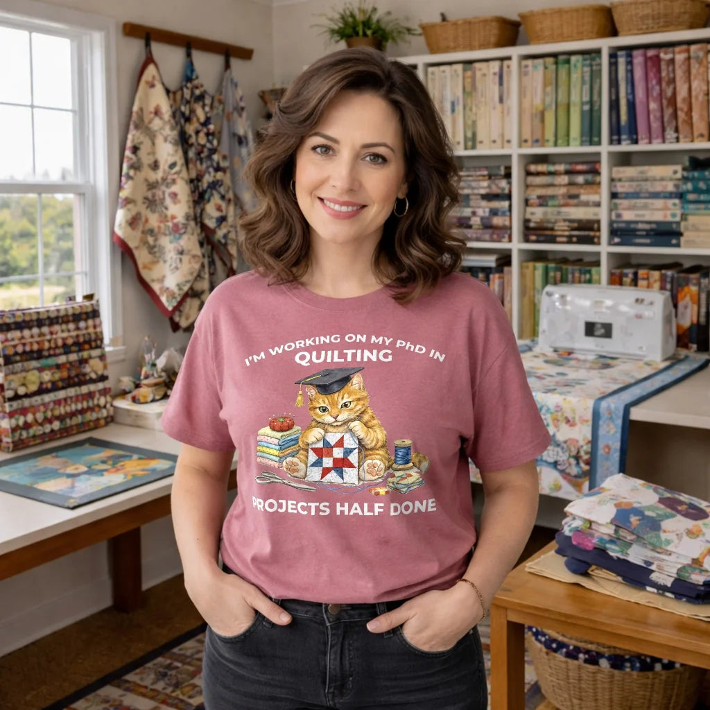 PhD In Quilting T-shirt