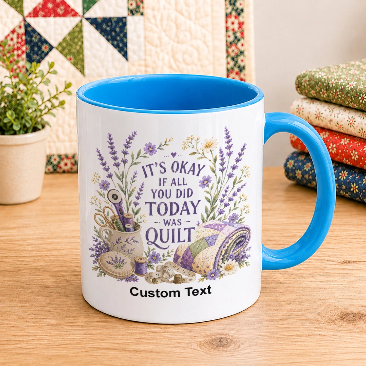 Quilt Days Are Productive Days 11oz Mug
