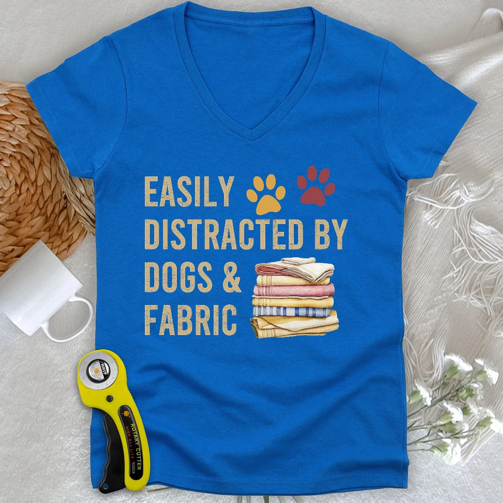 Paws & Patterns Lady V-neck