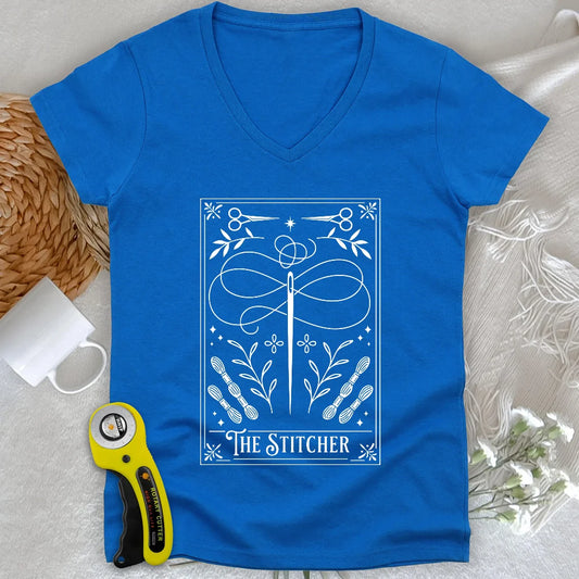 The Stitcher Lady V-neck