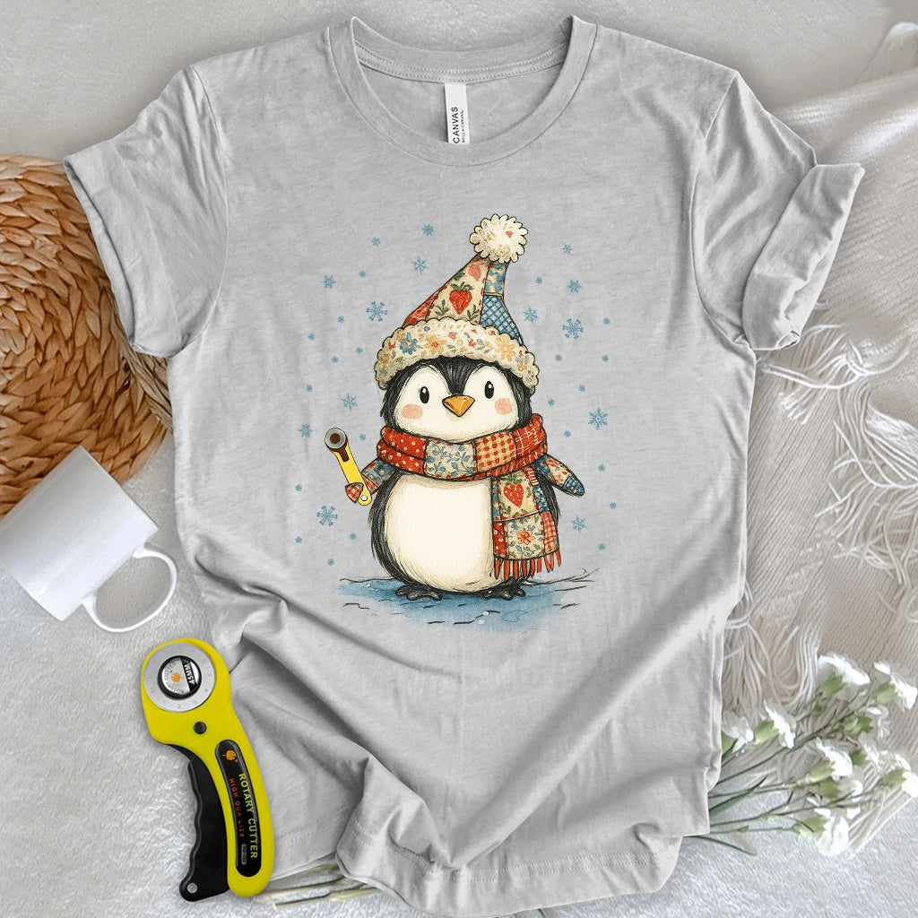 Quilty Little Penguin T-shirt