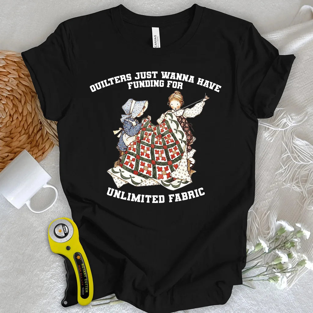 Financement pour le t-shirt en tissu