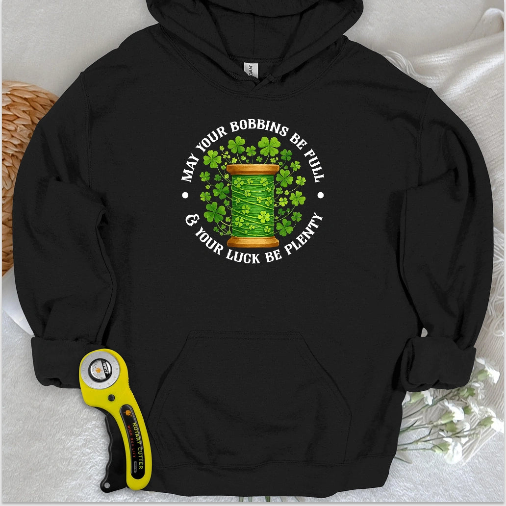 Sweat Ă capuche "Plein de chance"