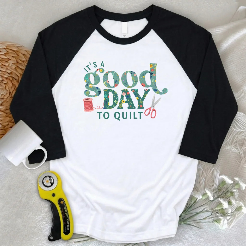 Quiltday 3/4 Sleeve T-shirt