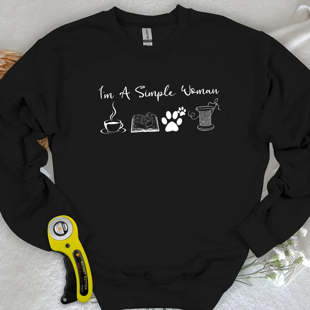 Quilting Woman Sweatshirt