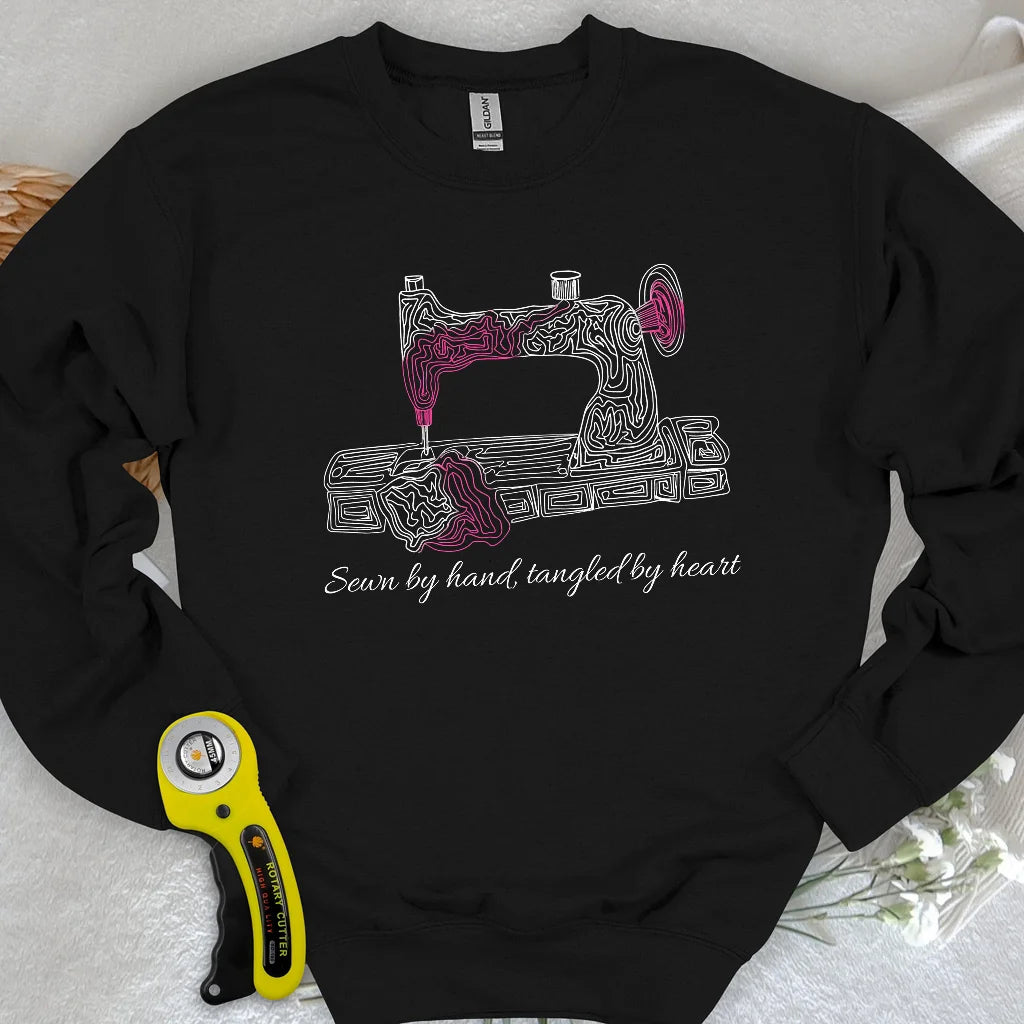 Le sweat-shirt L'enchevêtrement du cœur