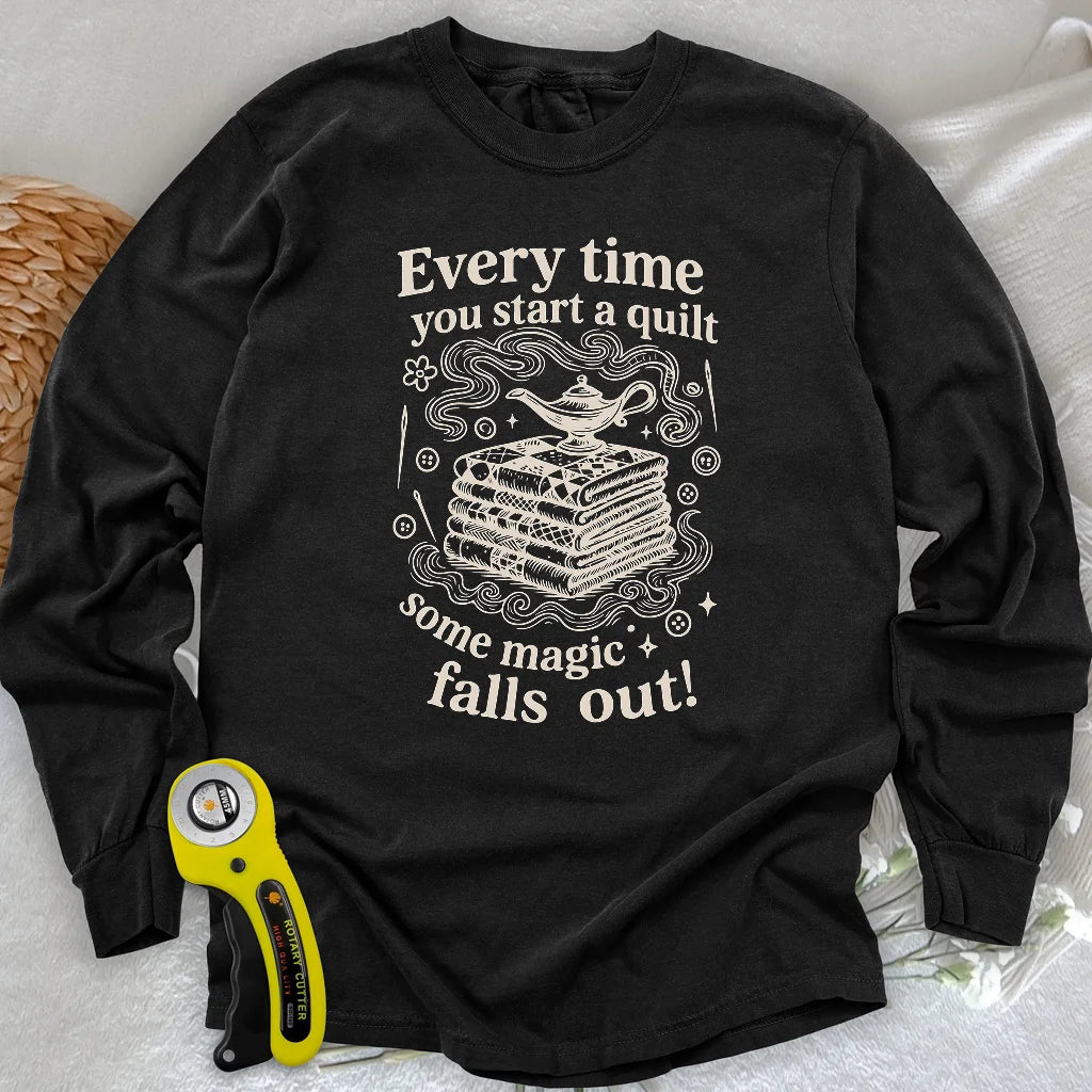 The Quilter’s Genie Long Sleeve T-shirt