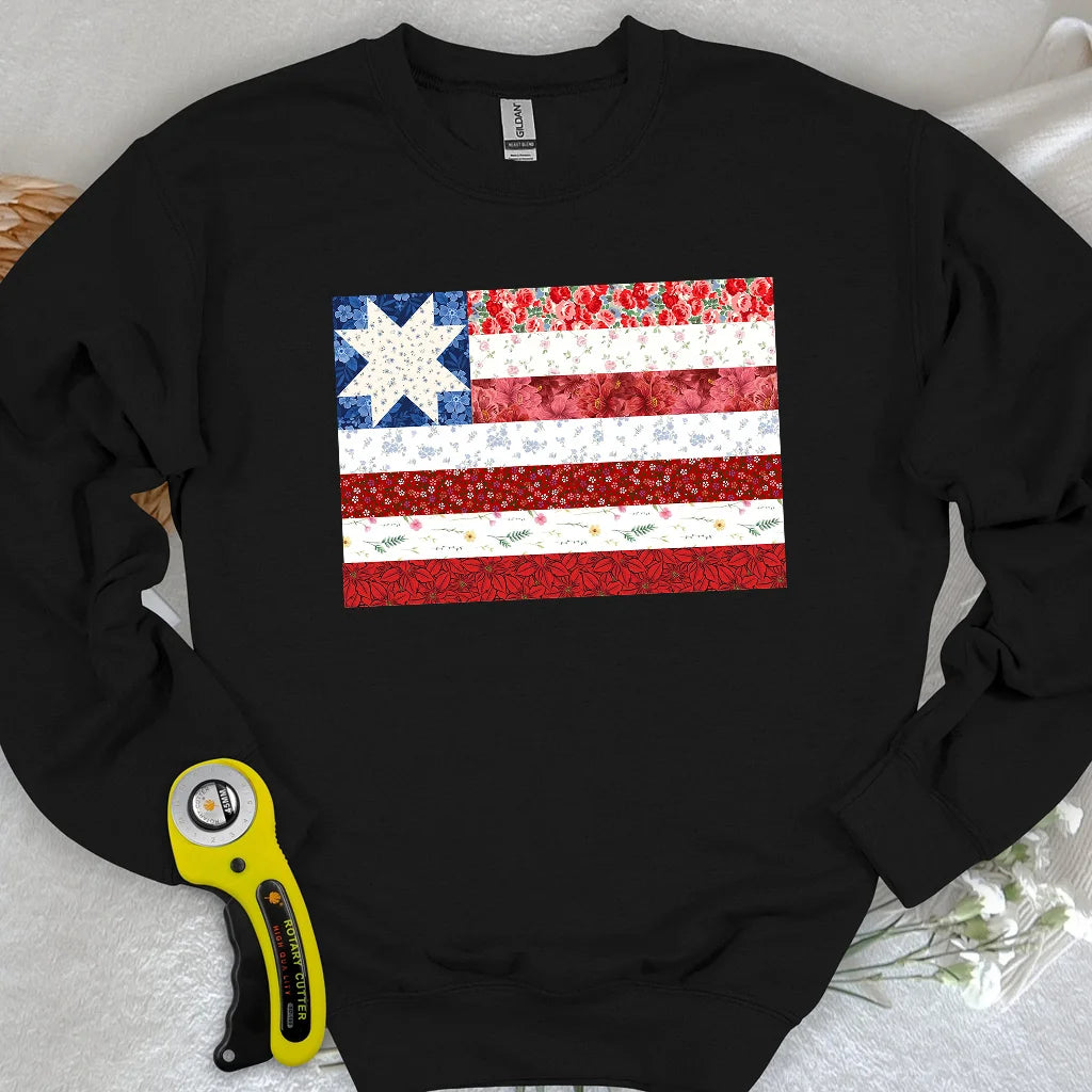 USA Star Flag Sweatshirt