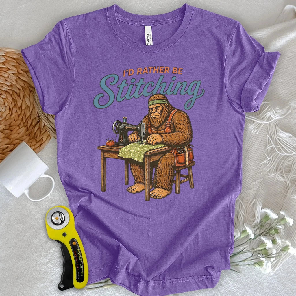 I’d Rather Be Stitching T-shirt