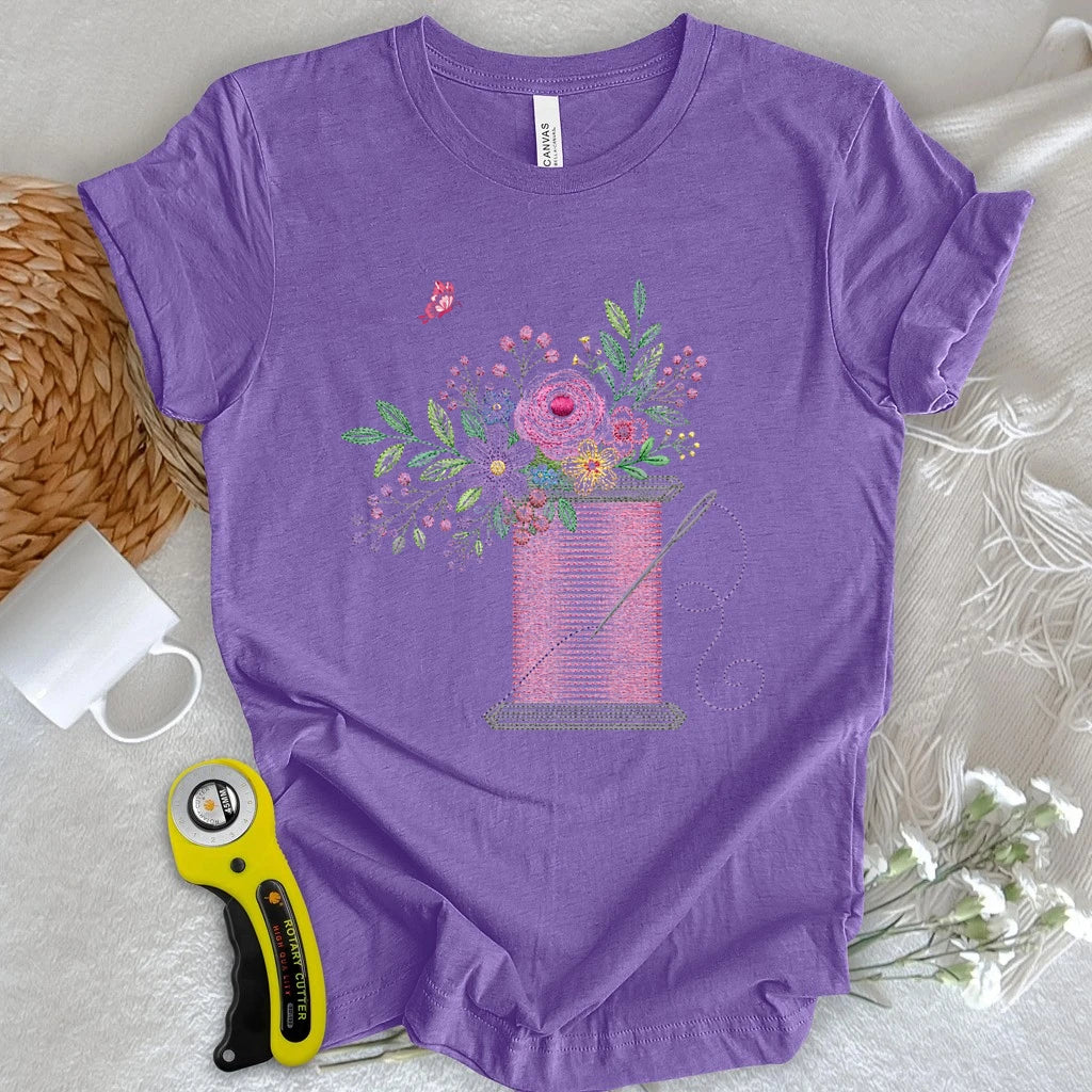 Stitched Butterfly Bloom T-shirt