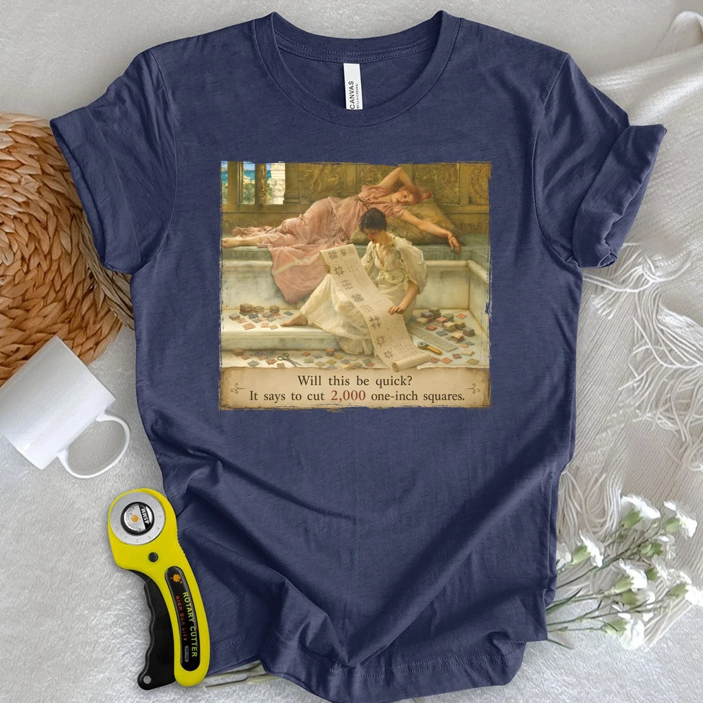 A Favorite Pattern: 2,000 One-Inch Squares T-shirt