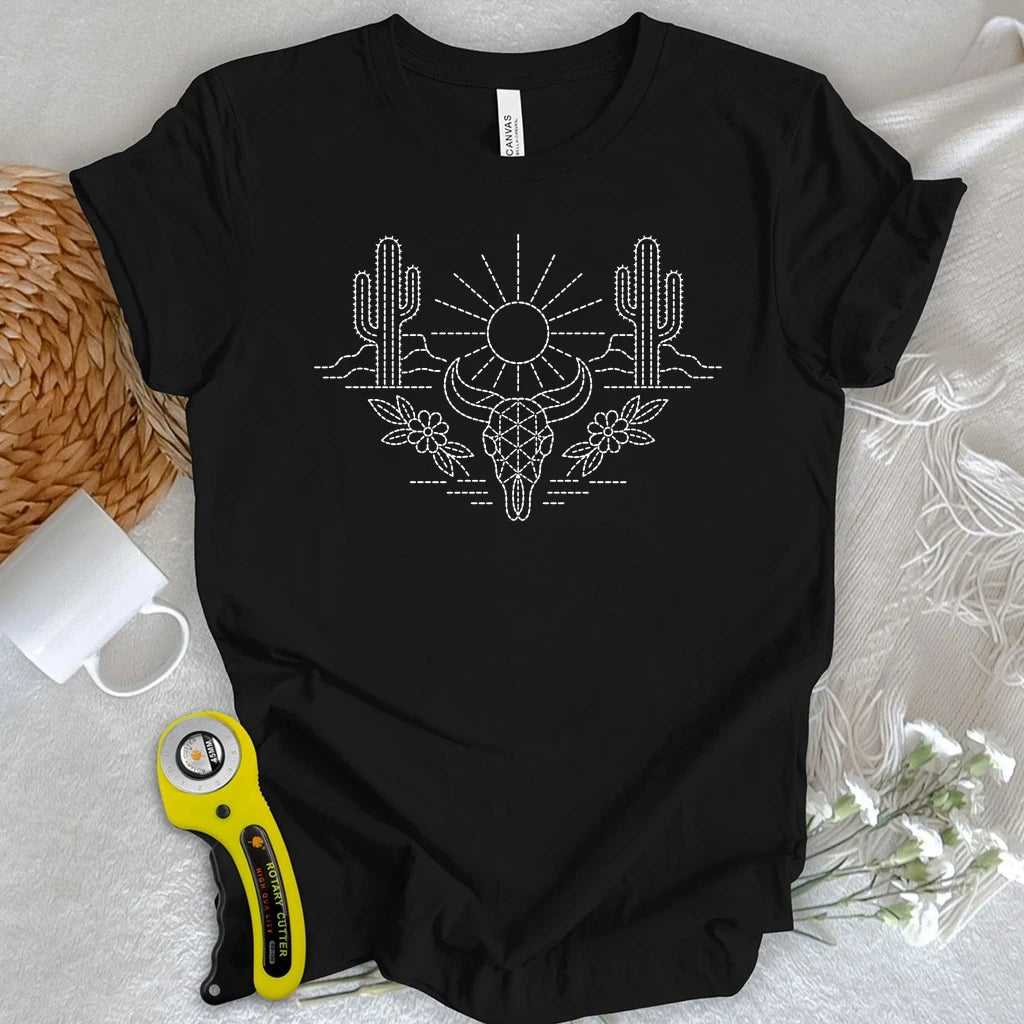 Desert Sashiko Heritage T-shirt