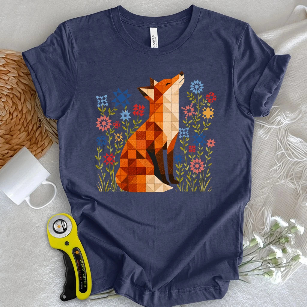 Patchwork Star Fox T-shirt