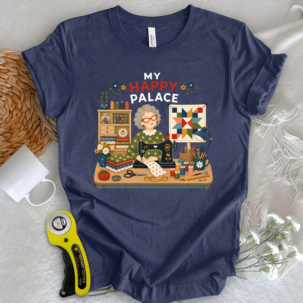 My Happy Place Sewing T-shirt