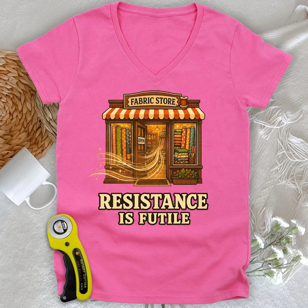Fabric Temptation Lady V-neck