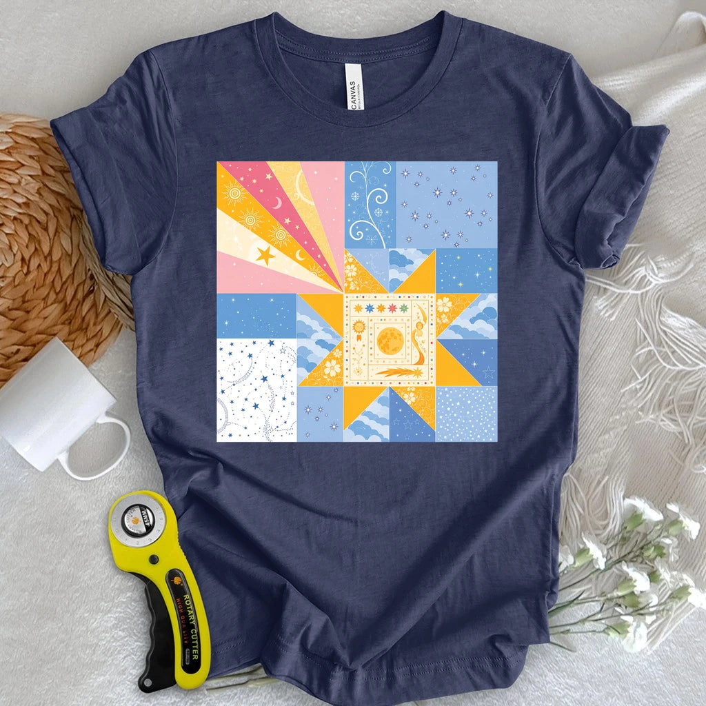 Celestial Patchwork T-shirt