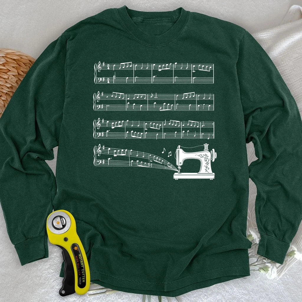 Sewing My Own Melody Long Sleeve T-shirt