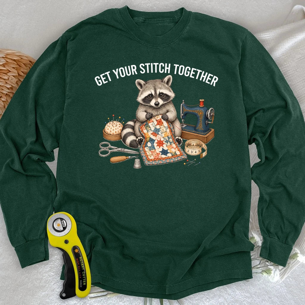 Get Your Stitch Together Long Sleeve T-shirt