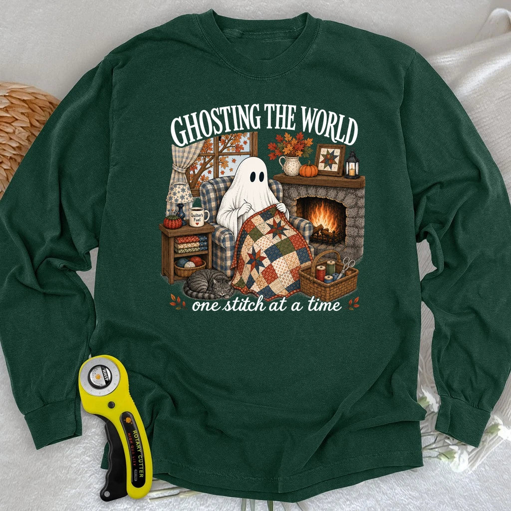 Ghosting The World Long Sleeve T-shirt