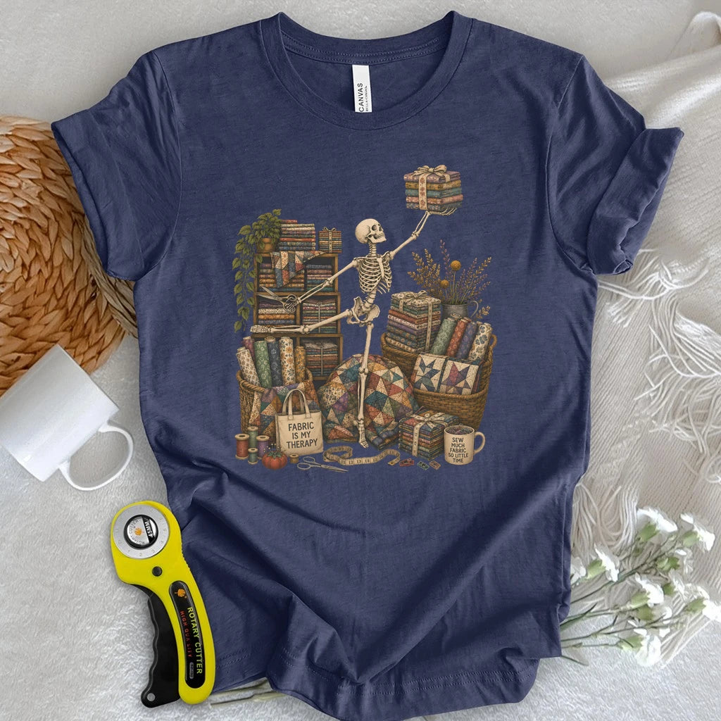 Skeleton Fabric Collector T-shirt