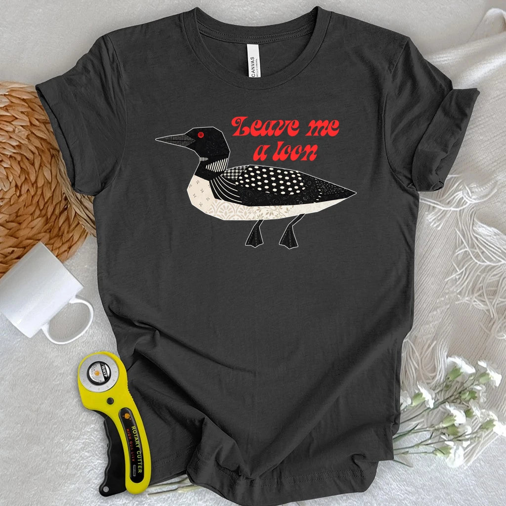Patchwork Loon T-shirt
