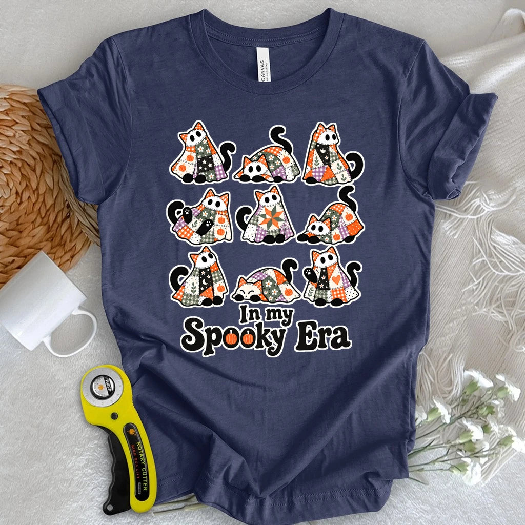 Spooky Stitch Cats T-shirt