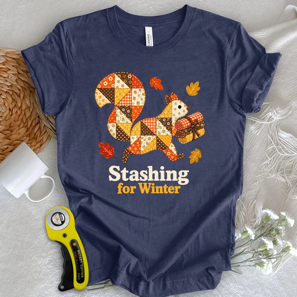 Stashing for Winter T-shirt