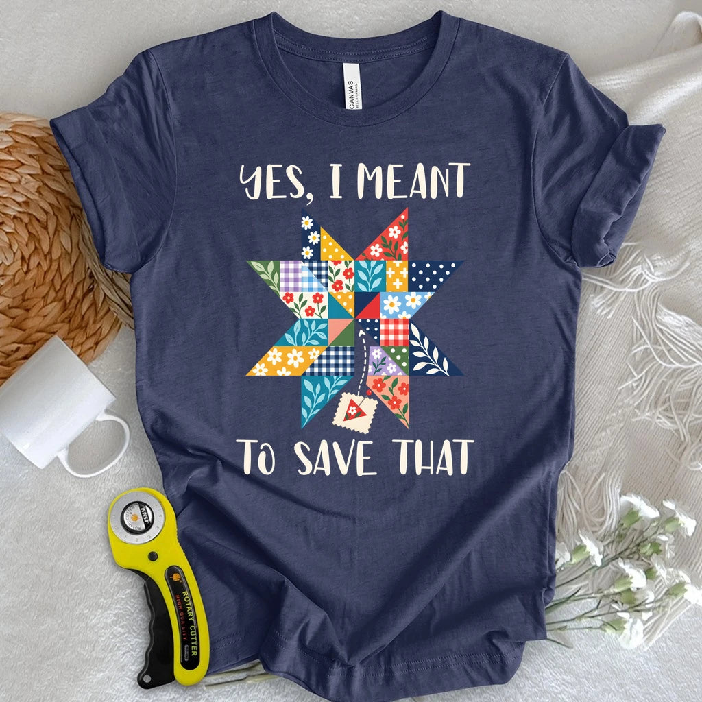 Save That Scrap T-shirt