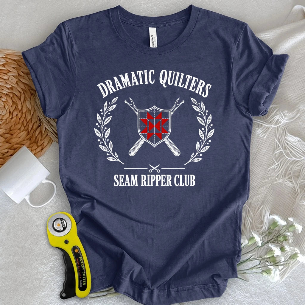 Dramatic Quilters Seam Ripper Club T-shirt