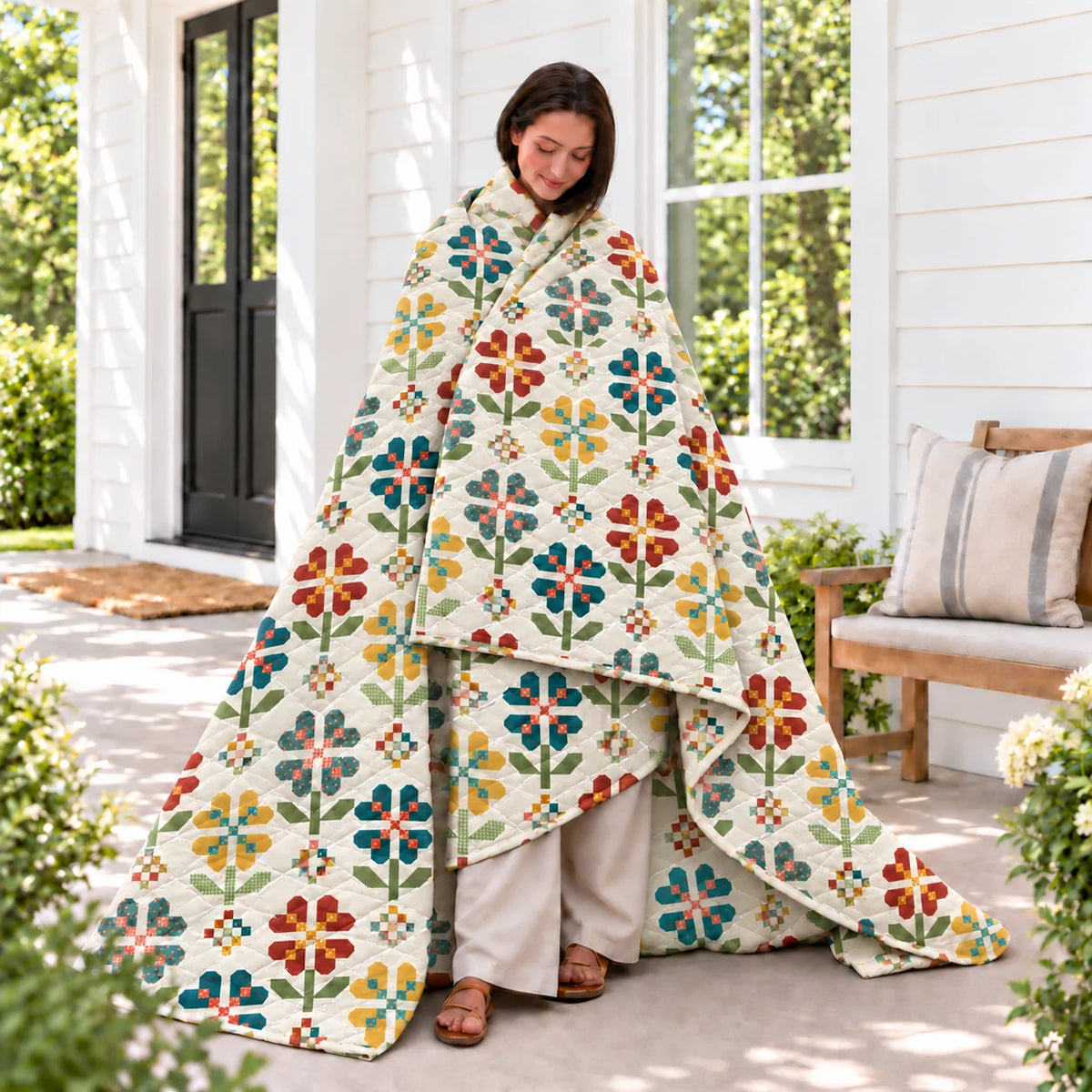 Flower Pattern Blanket