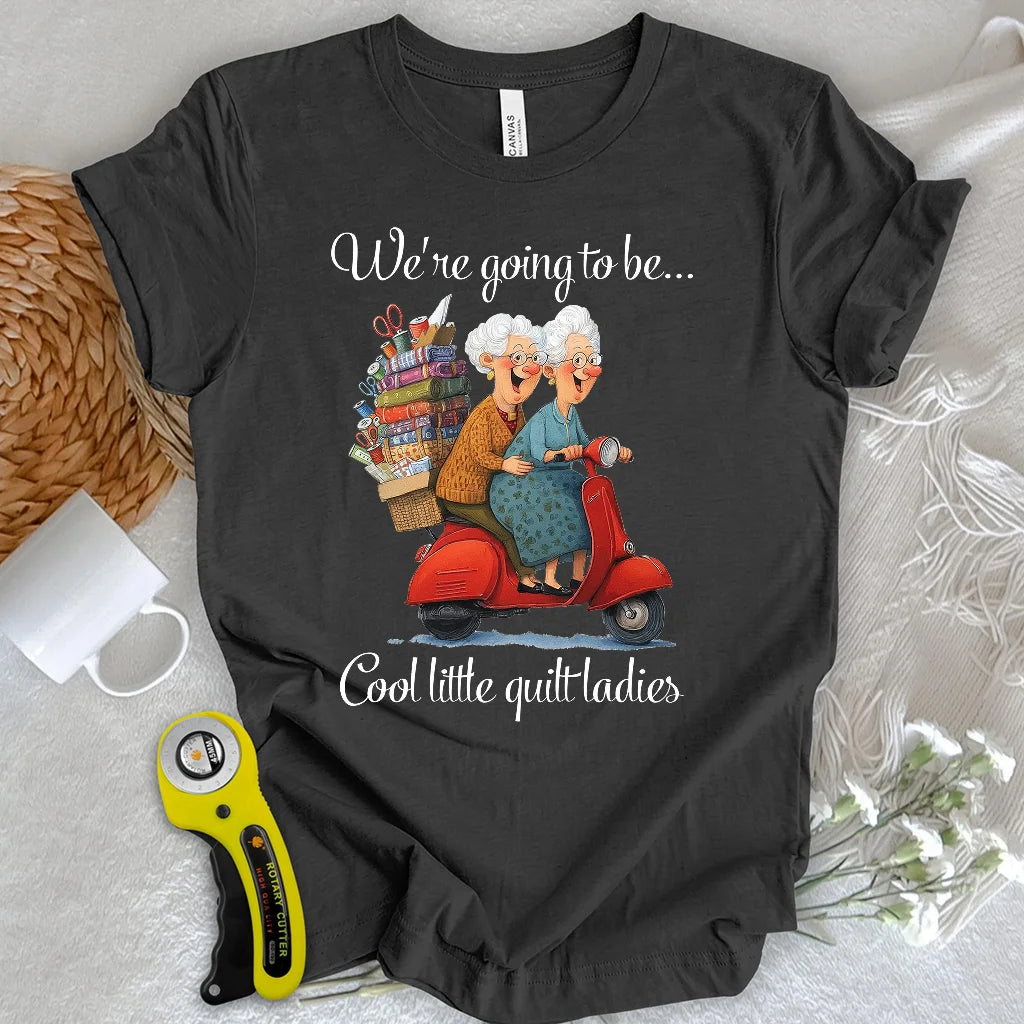T-shirt Little Quilt Ladies