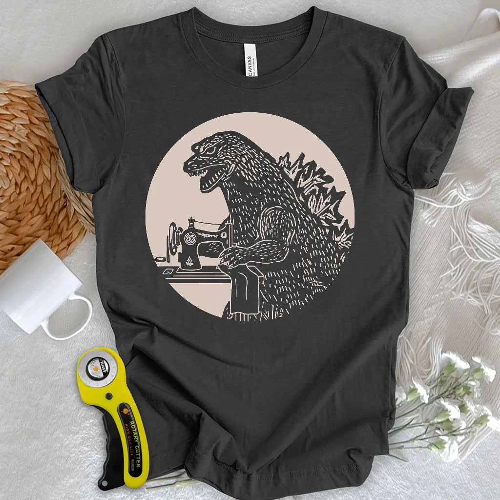 Quiltzilla T-shirt – ThreadsMuse