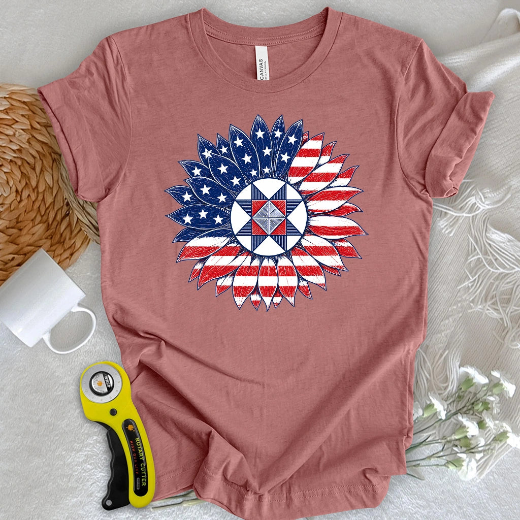 American Pride Sunflower T-shirt