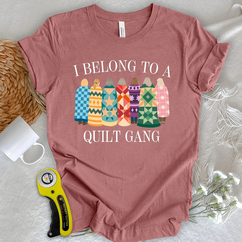 Gehört zur Quilt-Gang T-Shirt