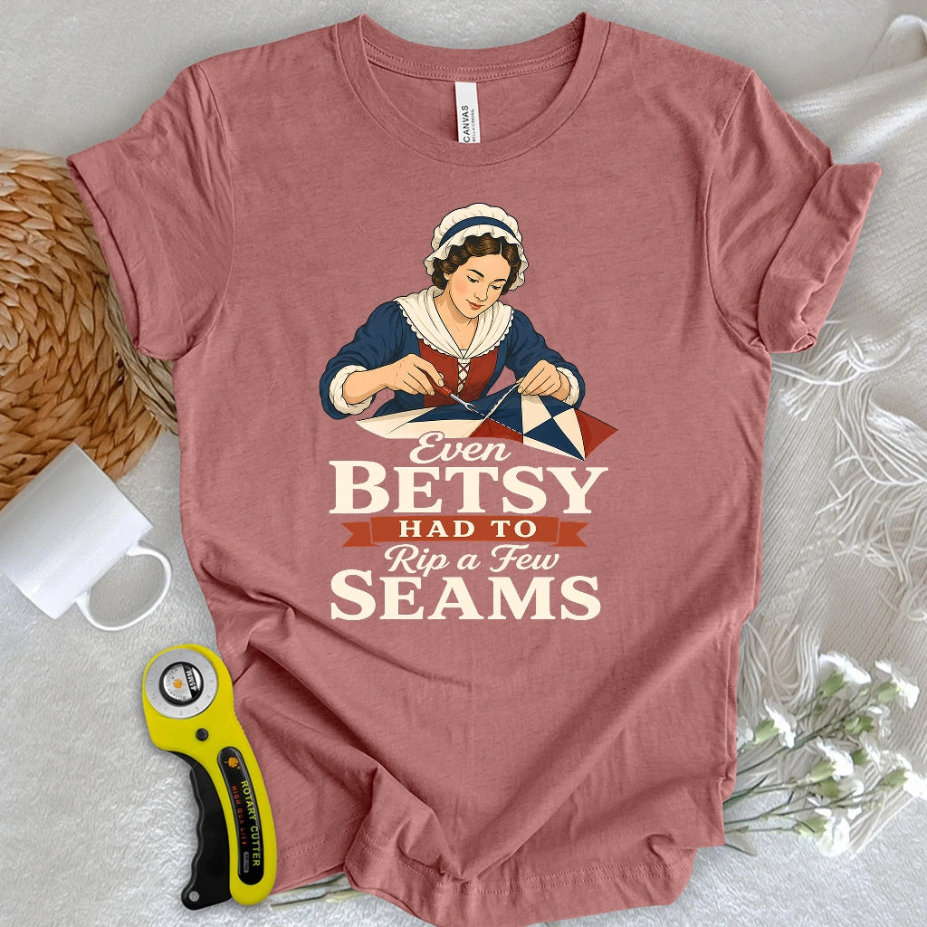 Even Betsy Rips Seams T-shirt